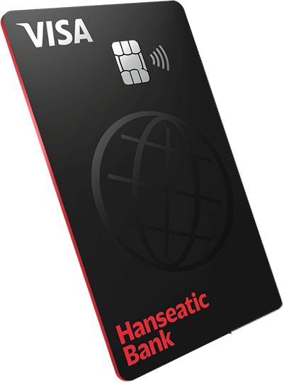 Abbildung der GenialCard Kreditkarte der Hanseatic Bank